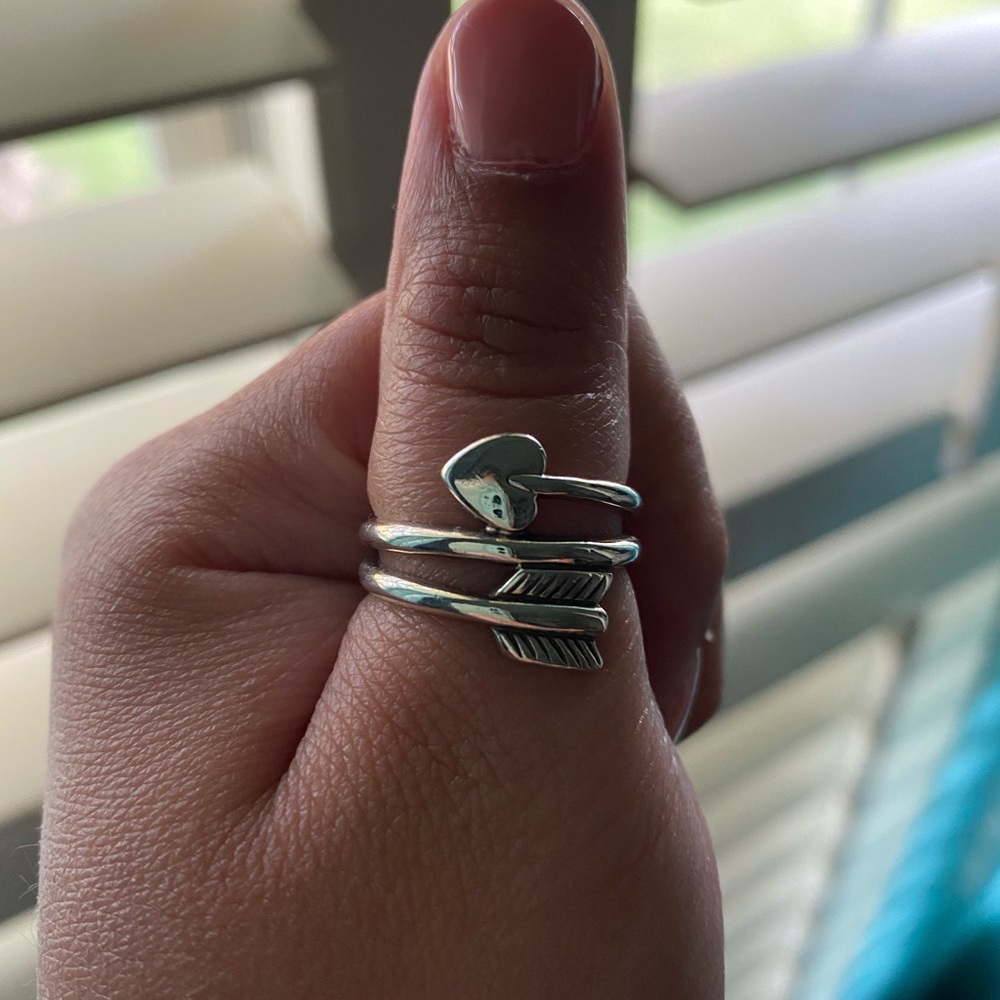 James Avery Arrow and Heart Ring